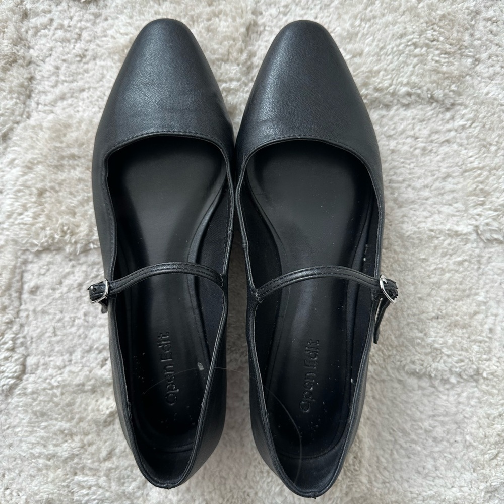 Open Edit Mary Jane Flats